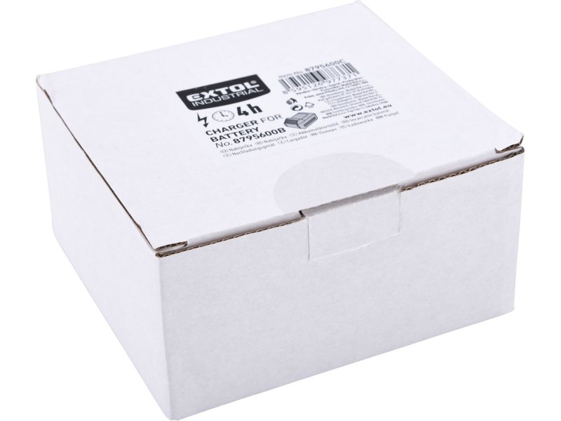 EXTOL INDUSTRIAL 8795600C nabíječka pro aku baterie 40V, 3-5hod Obrázek