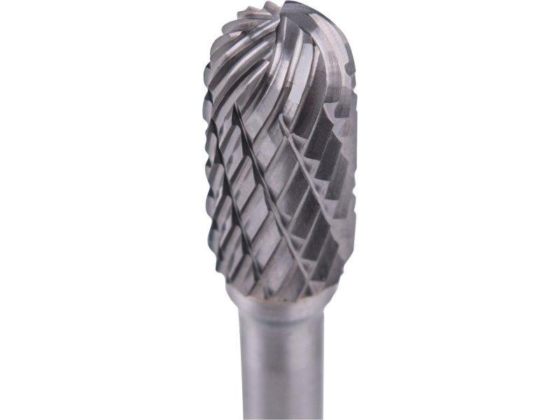 EXTOL INDUSTRIAL 8703724 fréza karbidová, válcová s kulovým čelem 10x20mm, stopka 6mm Obrázek