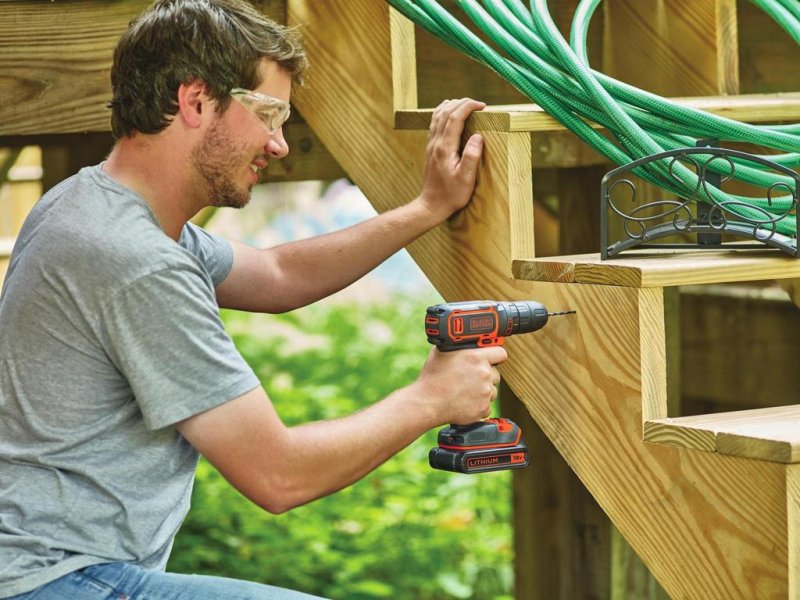 BLACK&DECKER BDCDC18K1B aku vrtačka 18V/1,5Ah Obrázek