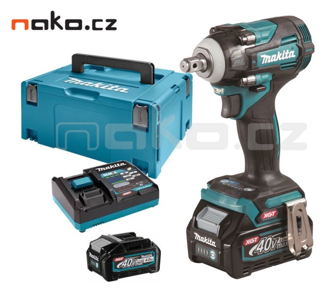 MAKITA TW004GD201 aku rázový utahovák 1/2" Li-Ion XGT 40V/2,5Ah