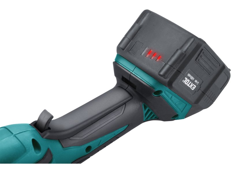 EXTOL INDUSTRIAL 8791842 aku úhlová bruska SHARE20V, 125mm, BRUSHLESS 20V LiIon 4Ah Obrázek
