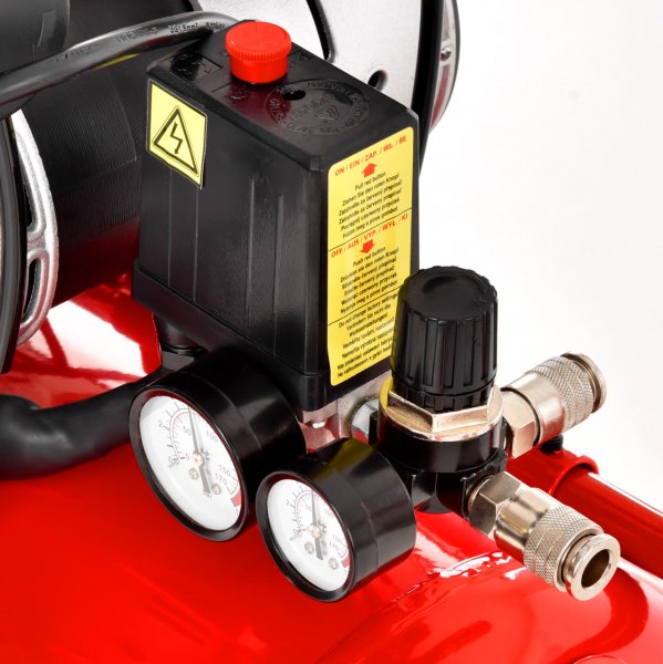 HECHT 2089 dvoupístový bezolejový kompresor s nádobou 50l Obrázek