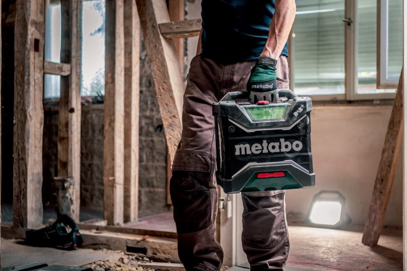 METABO RC 12-18 32W BT DAB+ akumulátorové stavební rádio 600779850 bez baterie Obrázek