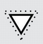 AJAX dílenský tříhranný pilník PZT 250/1 28621150 2515 Obrázek