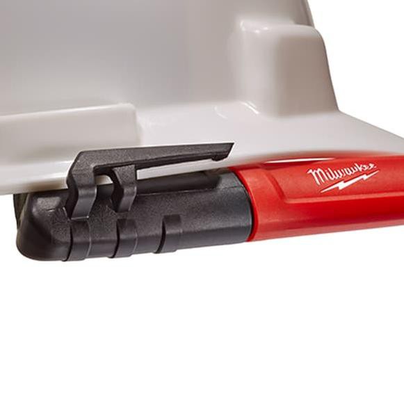 Milwaukee INKZALL 48223170 červený permanentní popisovač na kov, plast, dřevo, beton Obrázek