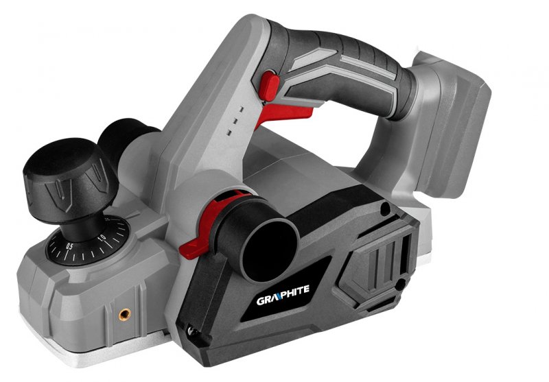 GRAPHITE ENERGY+ 58GE135 aku hoblík 82mm 18V LiIon, bez baterie a nabíječky Obrázek