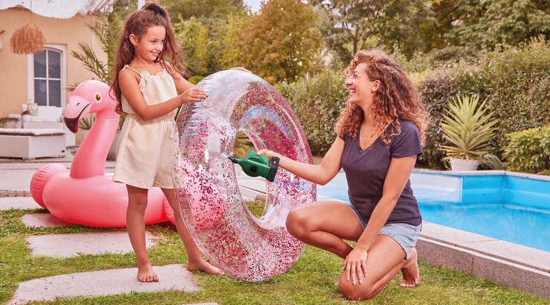 BOSCH EasyInflate 18V-500 (verze bez aku) aku nafukovací pumpa Obrázek