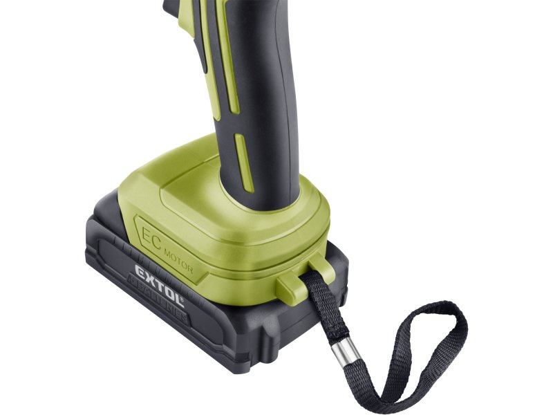 EXTOL CRAFT 402450 bezuhlíkový aku vrtací šroubovák BRUSHLESS 20V LiIon 2x2Ah Obrázek