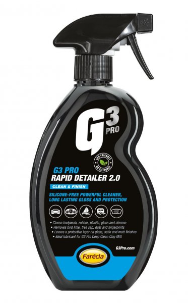 FARÉCLA G3 PRO RAPID DETAILER 2.0 čistič s voskem 500ml Clean + Finish 7258