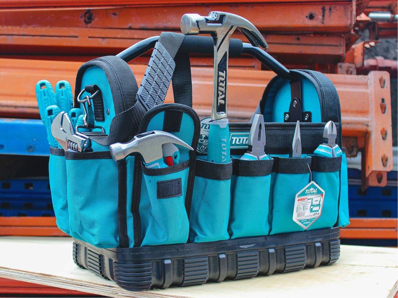 TOTAL THT36L01 taška na nářadí Industrial 22 kapes 40cm 16" Obrázek