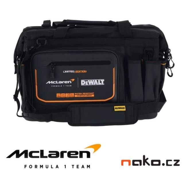 DeWALT DWST60104-9 brašna na nářadí limitovaná edice McLaren F1 Team Obrázek