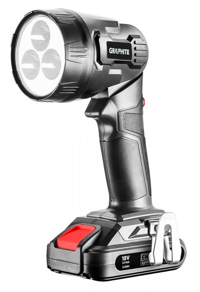 GRAPHITE ENERGY+ 58G007 aku LED svítilna 18V LiIon bez akumulátoru Obrázek