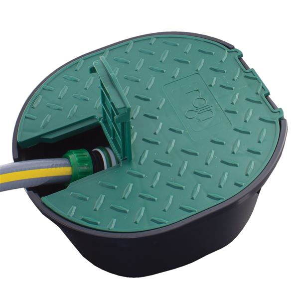RainWorks RW-15RND Valve šachtice oválná s 3/4" ventilkem Obrázek