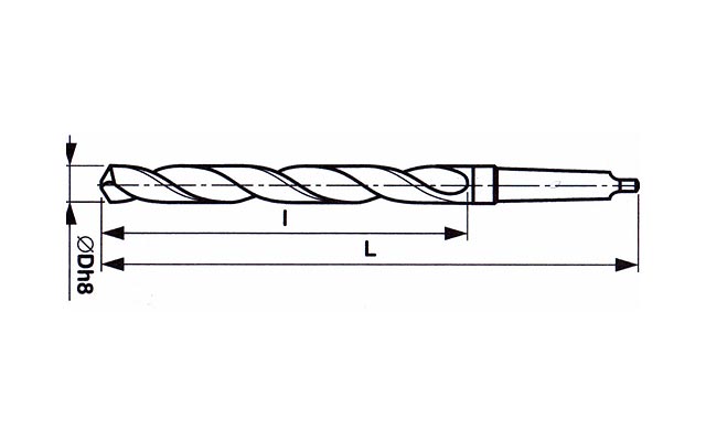 STIMZET vrták s kuželovou stopkou 26,5mm HSSCo, 221143 Obrázek