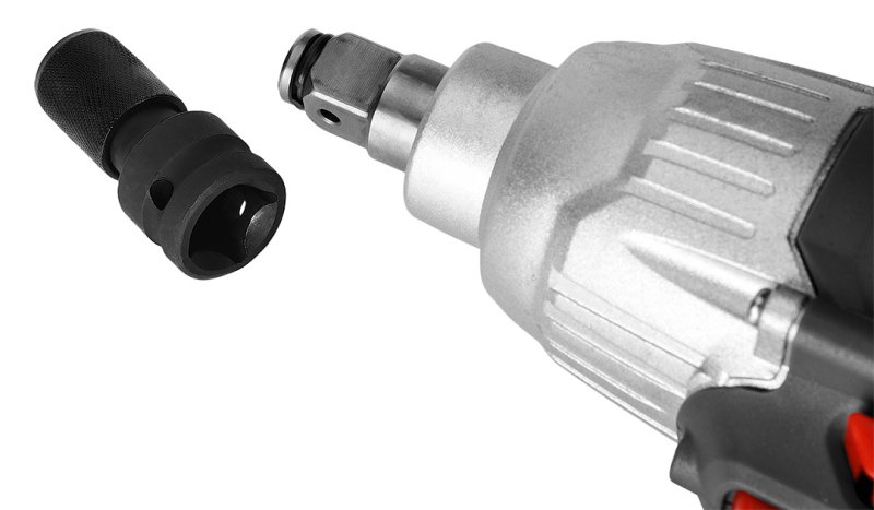 GRAPHITE 56H557 rázový adaptér 1/2"čtyřhran na bity 1/4", CrV Obrázek