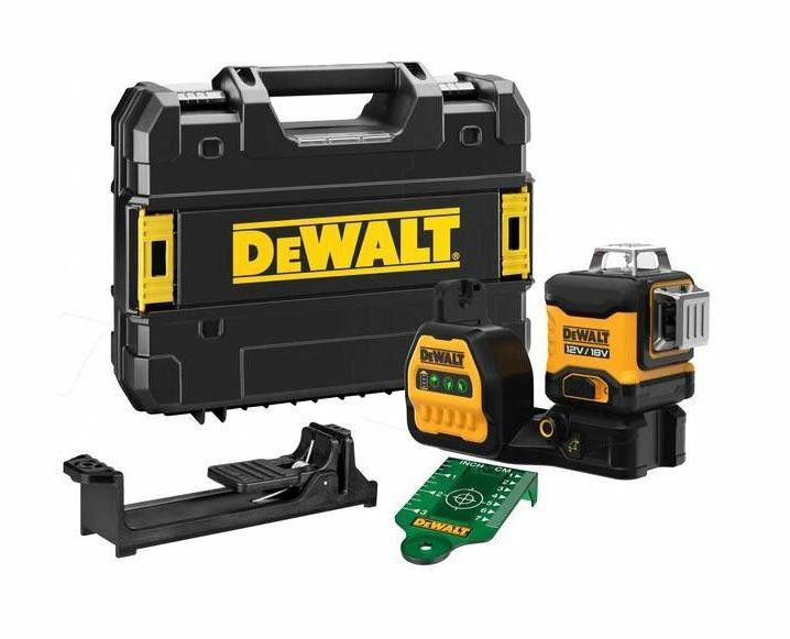 DeWALT DCE089NG18 zelený křížový laser 3x360° 18V Obrázek