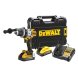 DeWALT DCD1007H2T aku příklepová vrtačka, 3 rychlosti, bezuhlík, XR 18V 2x5Ah POWERSTACK