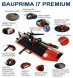 BAUPRIMA i7-100 PREMIUM profesionální ložisková řezačka dlažby s lámací podkovou