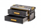 DeWALT DS250 TOUGHSYSTEM 2.0 kufr se dvěma zásuvkami DWST83529-1
