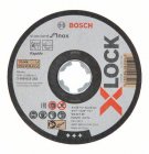 BOSCH řezný kotouč 125x1,0x22,23mm X-LOCK, Standard for Inox, 2608619262