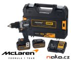 DeWALT DCD85MP2T aku příklepová vrtačka 18V 2x 5Ah XR LiIon edice McLaren F1 Team