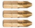 FORTUM-KITO bit PZ2x25mm S2-TiN 4741372 - 3ks