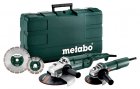METABO combo set úhlových brusek v kufru WE 2200-230 a W 750-125 + dia kotouče 685172510