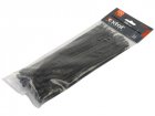 EXTOL PREMIUM 8856158 stahovací pásky na vodiče černé 280x3,6mm - 100ks, nylon